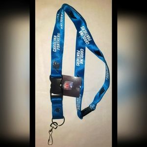 *:  New NFL Carolina Panthers  Breakaway Lanyard